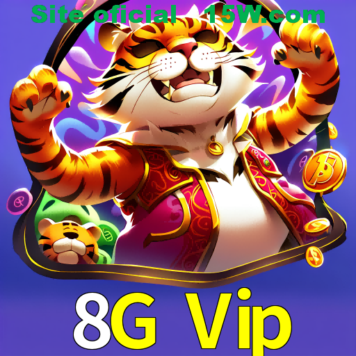 Imagem promocional da 8G Vip mostrando a plataforma e suas vantagens